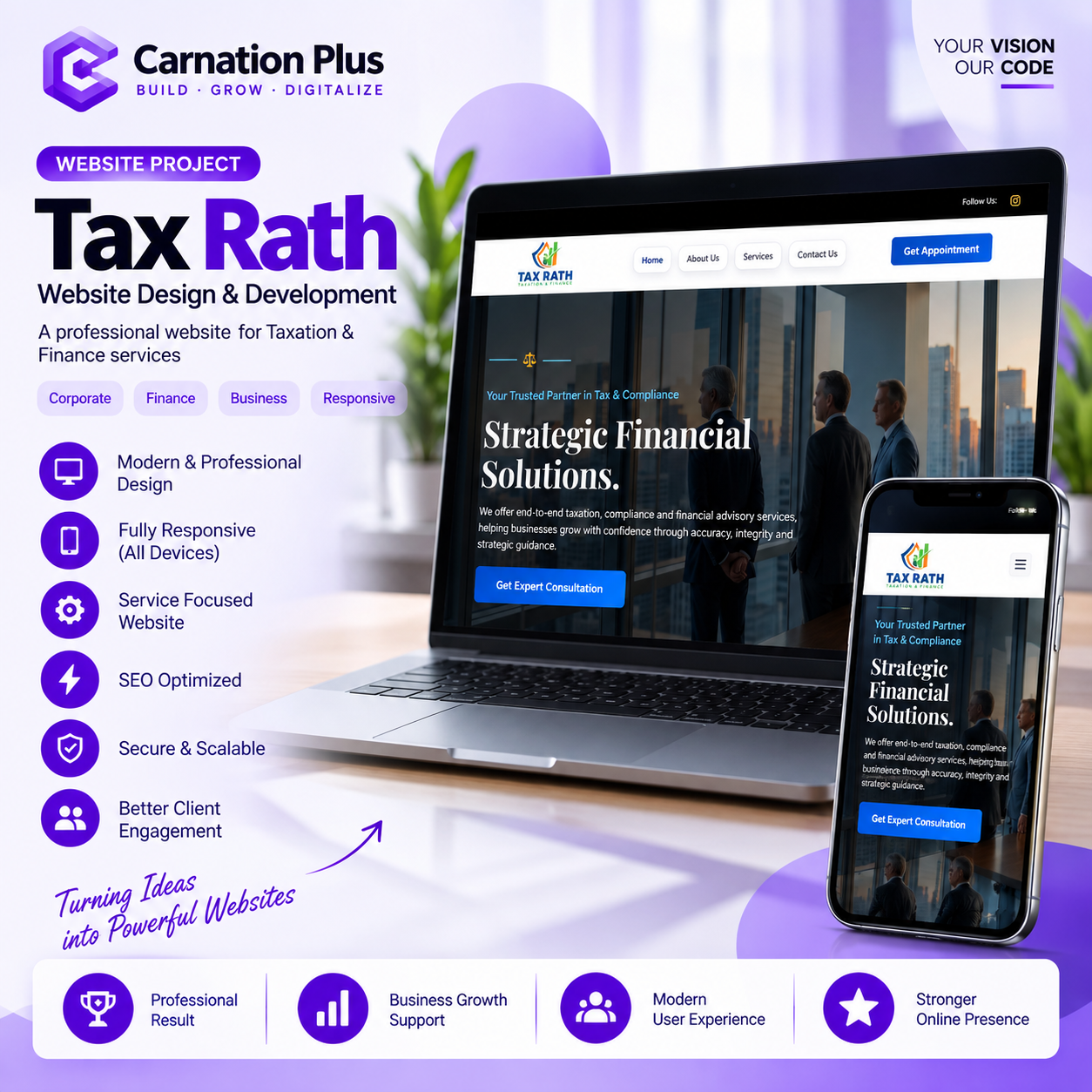 Carnation Plus Project 1